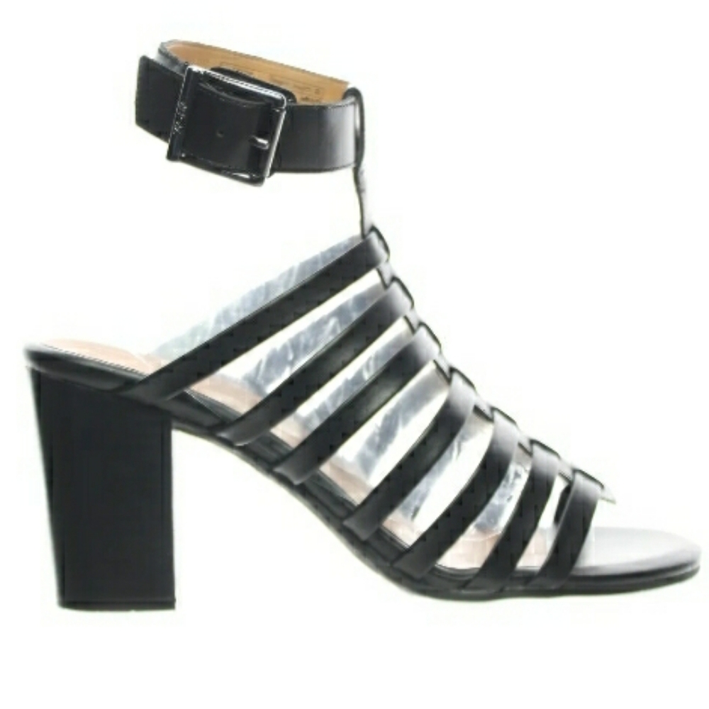 Vionic 10W Sami Black Heels (Wide Width)